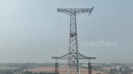 China: The World's Tallest Electricity Transmission Tower