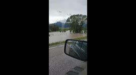 Yellowstone National Park hit with heavy rain bringing hazardous flooding