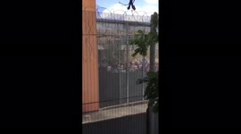 UK: Protest Against Rwanda Deportation Plan Outside Gatwick Immigration Removal Centre