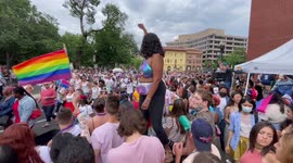 Thousands gather for Capital Pride Parade in Washington DC