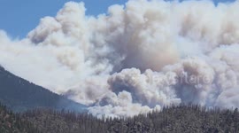 Pipeline fire near Flagstaff, Arizona burns over 4,500 acres