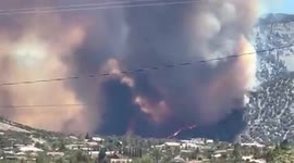 Sheep fire breaks out in Southern California’s Angeles National Forest