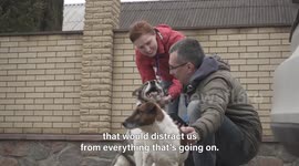 Meet the volunteers taking care of pets during the war in Ukraine
