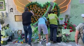 Grenfell Tower disaster fifth anniversary memorial in London, UK