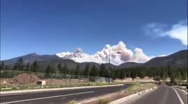 US: Additional Evacuations Issued As Pipeline Fire Continues To Burn Near Flagstaff 5