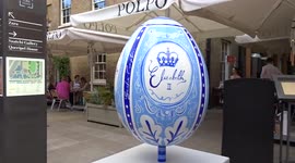 Eggs of an Era campaign celebrates the Queens Platinum Jubilee - The Queen and Her Kings egg