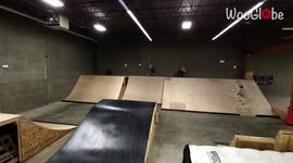 'BMX stunt goes awfully wrong for cyclist '