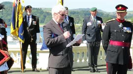 The right honorable Gavin Short makes speech to Falklands veterans by jpcpapp@gmail.com