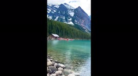 Watch this stunning Time Lapse footage from Lake Louise, Alberta.