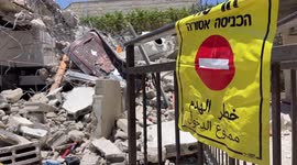 Israel razes Palestinian-owned house in a Jerusalem neighborhood