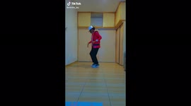The video is about a new dance step, using a specific beat