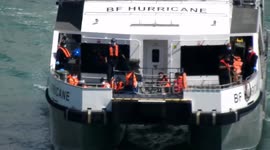 Hurricane returns to dover for the second time from search and rescue