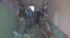 The head of the Lugansk OVA, Sergei Gaidai, published a video of the consequences of today's airstrike by the Russians on Lisichansk.