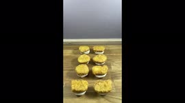 Chef transforms McDonald's chicken nuggets into mini katsu burgers