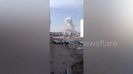 Explosion at chemical factory injures 8 in northwestern China