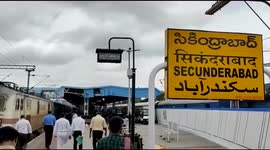 Watch - Trains set on fire at Secunderabad railway station against against India new army recruitment scheme