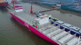 Ship Construction In Suzhou, Jiangsu, China