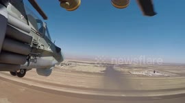 Russia carries out bizarre zip wire war games with Syria