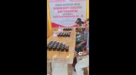 Indonesian Police Hold Most Coffee Drinking Contest in Aceh Besar