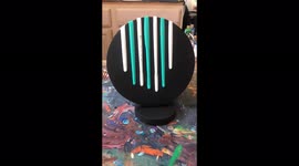 'Artist shows the SOOTHING process behind the creation of Orb-422 - A Unique Piece of Art 
'