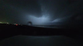 Spectacular '360-degree' view of a Thunderstorm captured in Kent, UK
