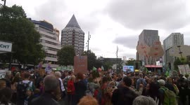 Netherlands: Thousands Of Climate Protesters March Through Rotterdam 2
