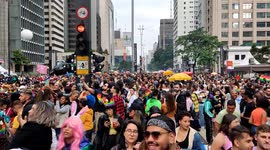 LGBTQIA+ Pride parade returns in São Paulo, Brazil