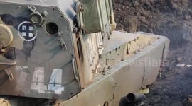 Russian howitzers take out camouflaged Ukrainian positions