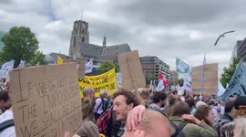 Netherlands: Thousands Of Climate Protesters March Through Rotterdam 4