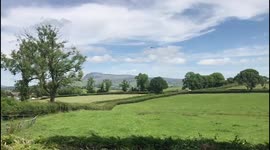 A helicopter has crashed into a field on the edge of the Yorkshire Dales today