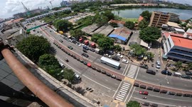 Sri Lankans waiting in long queues for fuel and essentials