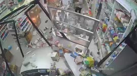 Wrong gear! Driver crashes her car through pharmacy in Thailand