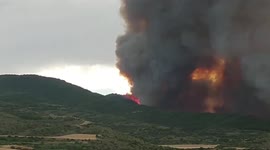 Wildfires continue to devastate Spain's Navarre region
