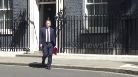 Ministers depart 10 Downing Street after cabinet meeting
