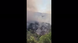 US: Grass Fires Trigger Evacuations In San Mateo County, California 2