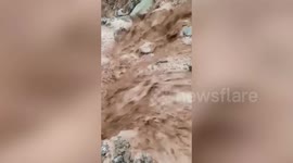 Areas in Jammu and Kashmir left inundated by muddy floodwater