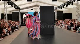 Catwalk: Birmingham City University showcases at the Graduate Fashion Week 2022, London, UK