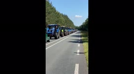 Farmers in Netherlands protest government’s nitrogen emission plans fearing livestock cut