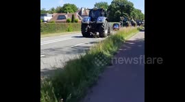 Netherlands: Farmers Protest Government’s Nitrogen Emission Plans Fearing Livestock Cut 3