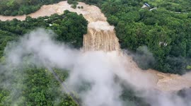 China's largest waterfall hits its record water flow for 2022