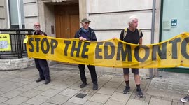 Protest against the new Edmonton incinerator