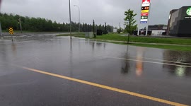 Flash Flooding in Red Deer, Alberta