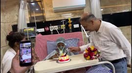 Gritty 13-year-old boy on ventilator celebrates his birthday in ICU in northern India