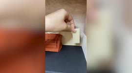 *ADDITIONAL FOOTAGE* Artist creates miniature replica of 'Stranger Things' house ahead of season finale