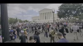 US: Protests Erupt In DC After Supreme Court Overturns Roe V. Wade