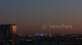 Fireworks mark annual Scarlet Sails festival in St Petersburg, Russia
