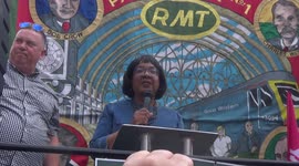 Diane Abbott says she doesn't understand why Labour MPs should not join picket lines