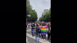 Thousands Join Pride March in Mexico City, Mexico
