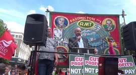 RMT' chief Mick Lynch: