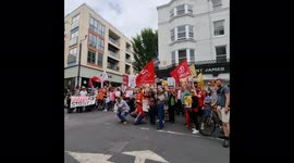 UNITED VOICES OF THE WORLD Strike leader and pub worker suspended ahead of historic strike